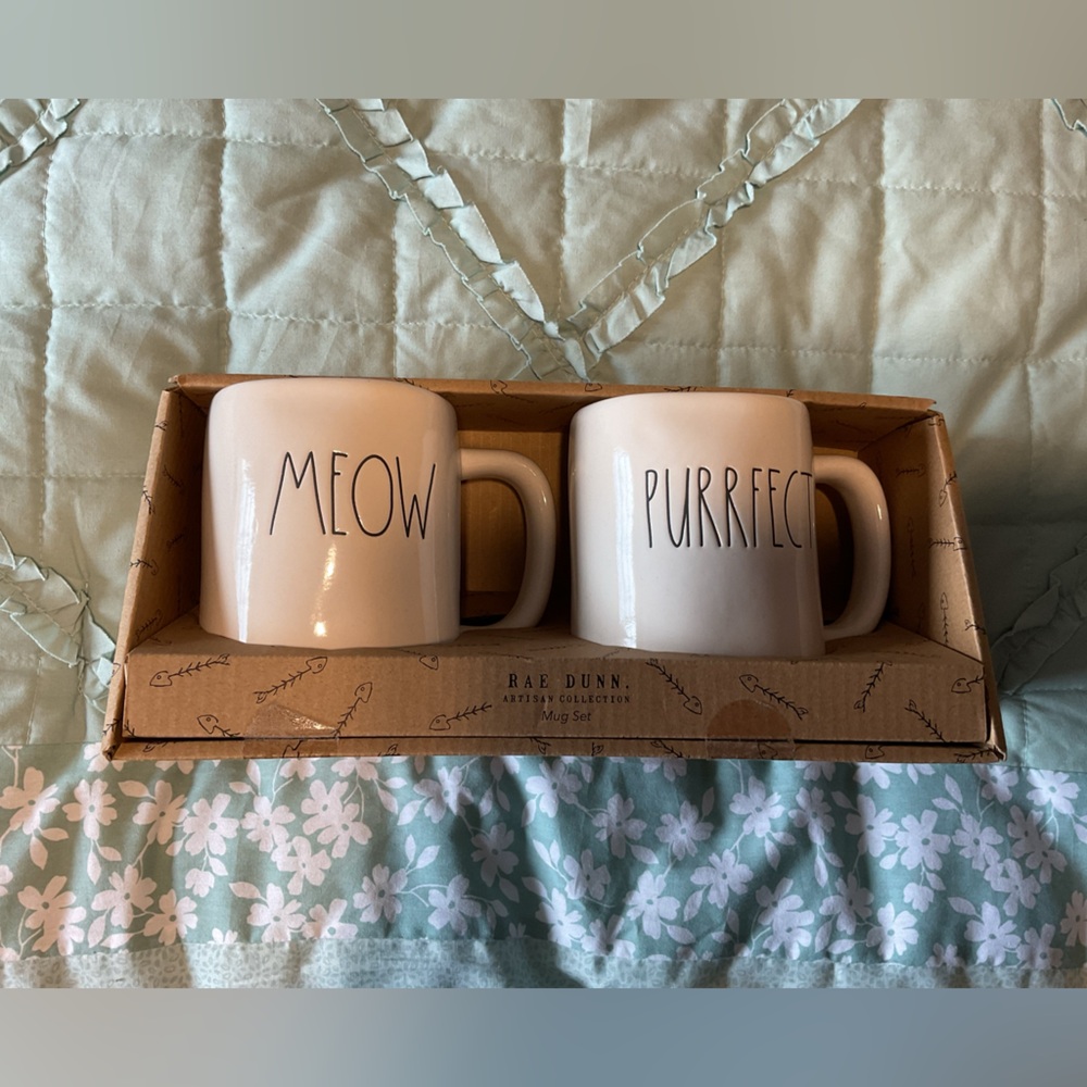 NEW Set of 2 Rae Dunn Mugs